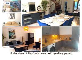 Belle Maison 8 pers Vatan centre, hôtel à Vatan