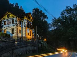 Hotel Waldhäusel, hotell i Bad Schandau