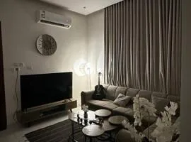 شقة بصالة وغرفه نوم