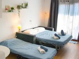 Estudio con piscina en Platja Griells