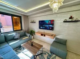 Gueliz Twin Balcony Apartment F3