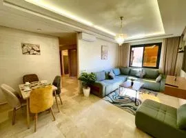 Gueliz Twin Balcony Apartment F3