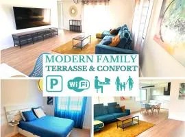 Confort T4 pour Famille et pros idéal séjour-6 p-St-Clair du Rhône