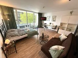 Cozy Studio Bayerwald Apartment am Waldrand NETFLIX POOL SAUNA - ALPENBLICK