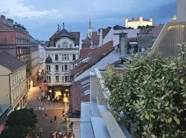 Terrace in Old Town - Castle & Cathedral View
