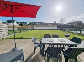 Maison moderne 6 pers à St Gildas de Rhuys, Wifi, parking - FR-1-775-68