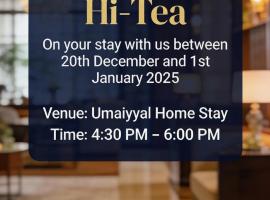Umaiyyal Home Stay, hotel en Kanyakumari