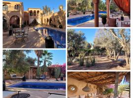 Riad Jardin des Orangers, hotel em Tarudante