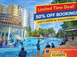 Melaka Town Area Top 1 Family Lovers Water Themepark Suites By GGM