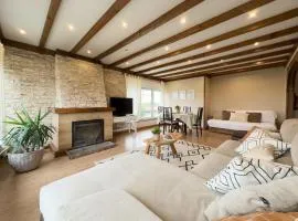 Chalet con piscina, jacuzzi y vistas al mar, a 5 min del puerto de Cudillero