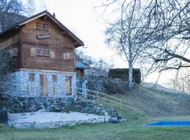 Chalet alpin authentique au cœur du Valais, Hérémence, готель у місті Saint-Martin