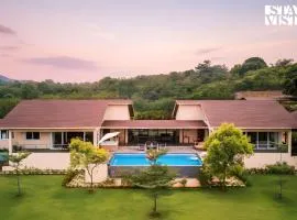 StayVista's The Tavern At Canary Farms - Mountain-View Luxury Mansion with Infinity Pool & Games Zone