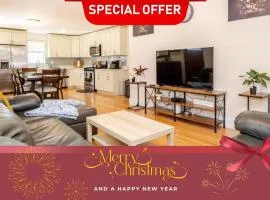 37 - 3BR Quincy - Cozy Townhouse near Adams Park