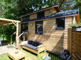 Tiny house Keremma, minicasa en Tr&eacute;flez