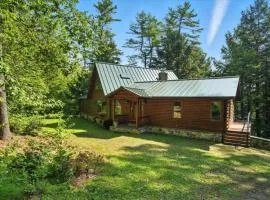 Lakefront Log Home on Huge Lake in Private Cove