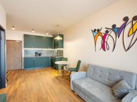 Apartament Emerald Gold przy plaży - Darmowy Parking, Hotel in Sianożęty