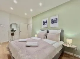 Zentral gelegene Wohnung mit Selbst-Check-in und WLAN