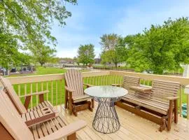 Hot Tub, Lake Access, and Dock Port Clinton Retreat