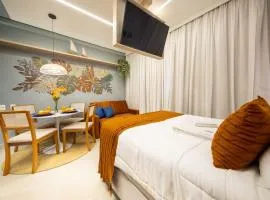 Pé na Areia 1 min da Praia Piscina com Vista