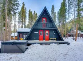 4 Mi to Ski Lift Cabin with Hot Tub in Breckenridge