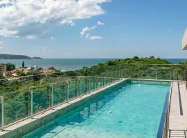 Apartamento Vista Mar, com Piscina Aquecida e Jacuzzi