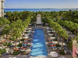 SLS at Baha Mar, hotel pobl&iacute;ž Mezin&aacute;rodn&iacute; leti&scaron;tě Lynden Pindling - NAS, Nassau