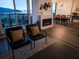 Luxury Coffee Bean Condo - Pool & Stunning View, luxusn&iacute; hotel v destinaci Baie-Saint-Paul