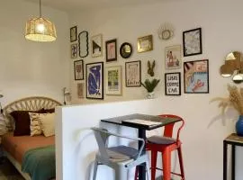 Le joli jardin face à l'Abbaye