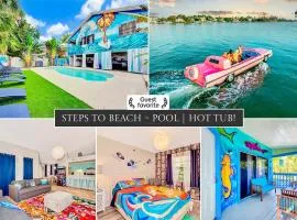 Jellyfish Unit, Walk to Beach & Siesta Key Village, Pet-Friendly