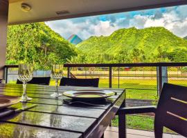 Teahupo'o Lodge Tahiti - Fare Terre et Mer - climatisé - canoe et paddle, viešbutis mieste Teahupoo