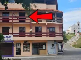 No Pé da Igreja Praia da Vila Entre o mar e lagoa