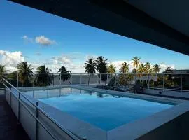 Puerto ventura - Flat novo de 1 quarto beira mar de Cabo branco