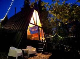 M Cabin A Frame Predeal 2 Ciubar, шале в Предяле