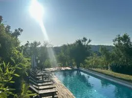 ALMOND GARDEN, Wooden Beam House