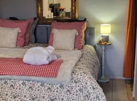 le chalet vert et bain nordique au feu de bois