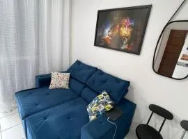 Apt perto da praia com quarto de casal