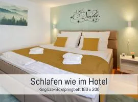 Stadtdomizil Ziegelfeld - Ruhig & Zentral, 65" TV, Südbalkon, vollausgestattete Küche, Altstadt fußläufig, Bahnhof 5-10 Min, Tiefgarage im Haus,