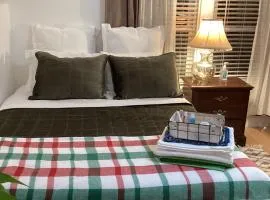 Large Bedroom with Private Bathroom step to Train &Buses in Boston