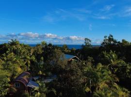 Tiny House & Sauna-Walk to Kehena Beach - Close to Lava Hot Springs, hotel en Pahoa
