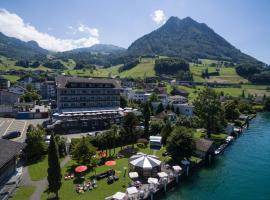 Seerausch Swiss Quality Hotel, hotel em Beckenried