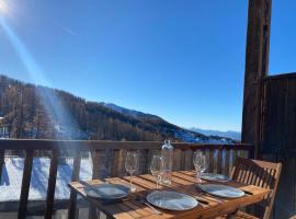 Magnifique duplex Valberg 50m terrasse garage 5 min pistes, Hotel in Guillaumes