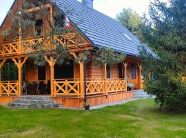 Drewniany dom w sercu Roztocza WitUla, hótel í Kaczórki