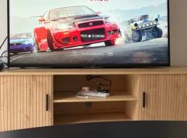 Ayaan Family Retreat with PS4 and Netflix