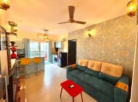 Chic & Cozy Siolim 1BHK with Shared Pool & Calm Vibes