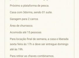 Linda Casa Mongagua COM 03 DORMS, hotel en Mongaguá