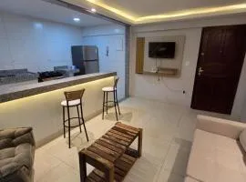Apto Vista Mar, Novo, Completo e Pé na Praia