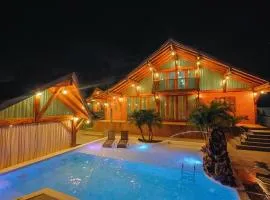 Sítio exclusivo com piscina, spa e lazer