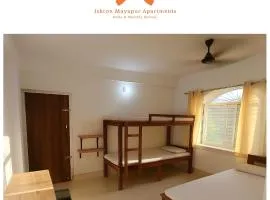 ISKCON Mayapur Apartments- Daily & Monthly Rental - Prime Location Serviced Apartment - NEAR MAIN ISKCON TEMPLE