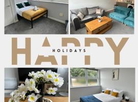 Melbourne House Apartment Near Train Station!, hotel i Accrington