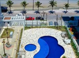 Cantinho Brisas do Mar Mongagua - ap pe na areia